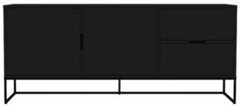 Sideboard Lipp II 176 x 76 cm - Shadow Black