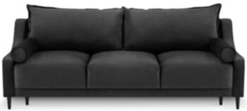 Rutile 3 Seater Sofa Bed - Dark Grey