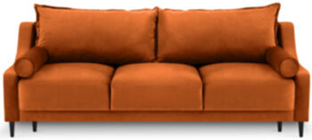 3 seater sofa bed Rutile - Orange