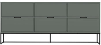 Sideboard Lipp III 176 x 76 cm - Misty Green