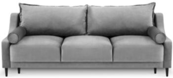 Rutile 3 Seater Sofa Bed - Light Grey
