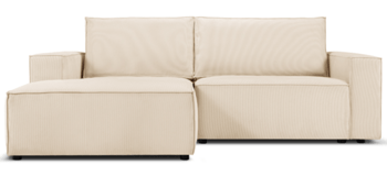 Modulares 3-Sitzer Ecksofa „Carlos“ 229 x 166 cm, mit Chaiselongue links
