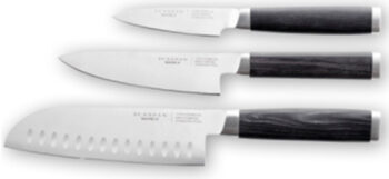 Asian knife set MAITRE D` 3 pieces