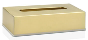 Handkerchief box brass 25.5 x 13 cm