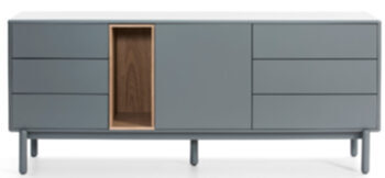 Sideboard Corvo Pearl Grey 180 x 76 cm
