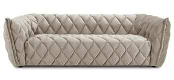 Exclusive 3 seater design sofa "Flandrin" - Beige