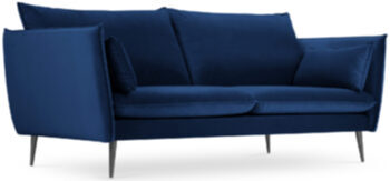 4 seater design sofa Agate - royal blue