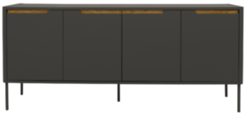 Sideboard "Switch" 4-door 173 x 76 cm - Anthracite Matt