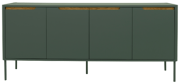 Sideboard "Switch" 4-door 173 x 76 cm - Green Matt