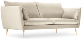 3 seater design sofa Agate - Beige