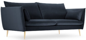 4 seater design sofa Agate - night blue