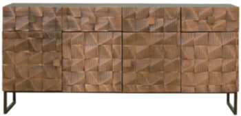 Handgefertigtes 4-türiges Sideboard Cobre 170 x 80 cm