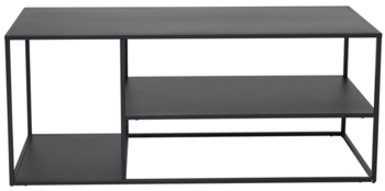 Flexible storage furniture "Staal" 120 x 50 cm - Black