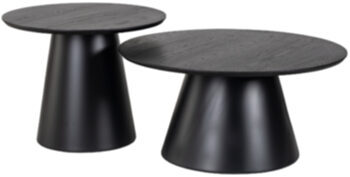 2-piece design coffee table set "Jazz