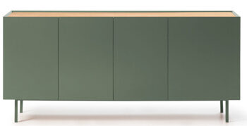 Sideboard Arista Green - 4-türig