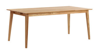 Extendable table "Filippa" natural oak 180-280 x 90 cm