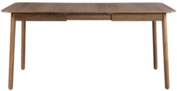 Ausziehbarer Tisch Glimps Walnut 80 x 120-162 cm