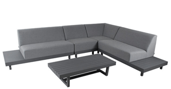 Outdoor Lounge Set Alvory - Anthracite