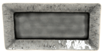 Servierplatte „Madeira“ 33.5 x 17.5 cm - Grau
