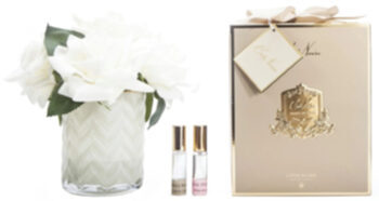 Luxuriöser Raumduft „Herringbone Flower“ Cream/Champagne