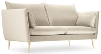 2 seater design sofa Agate - Beige