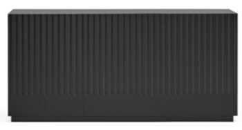 Sideboard Doric Black - 3-türig