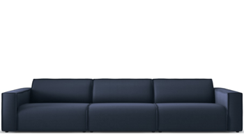 High quality 4 seater outdoor sofa "Maui"/ dark blue