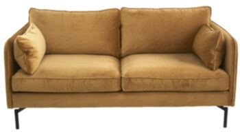 2-Sitzer Designer-Sofa PPno.2 Gold