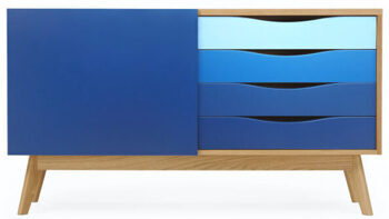 Sideboard Avon Blue 128 x 71 cm