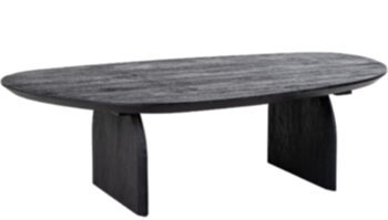 Solid design coffee table "Hudson" 135 x 76 cm