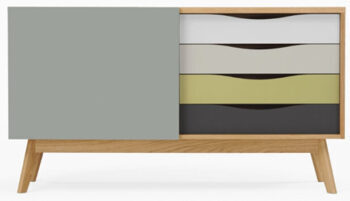 Sideboard Avon Pastel 128 x 71 cm