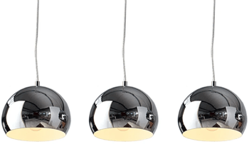 Design pendant lamp "Chromagon" 70 x 150 cm
