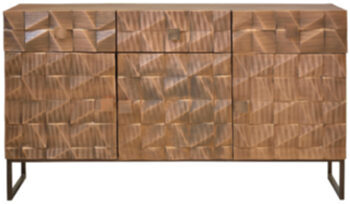 Handgefertigtes 3-türiges Sideboard Cobre 142 x 80 cm