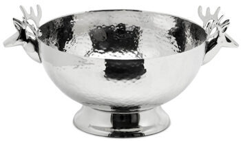 Stainless steel bowl "Reindeer" 28 cm