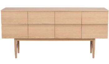 Sideboard „Moresby“ 160 x 75 cm - Eiche hell