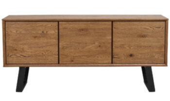 Sideboard "Melville" 160 x 73 cm - dark brown oak