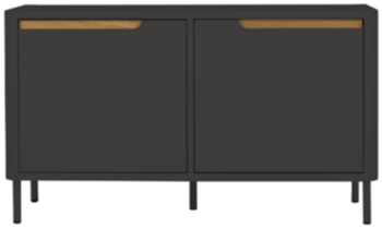 Chest of drawers "Switch" 94 x 53.5 cm / 2-door - Anthracite Matt