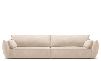 4 seater design sofa "Vanda" - chenille cover