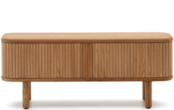 Design lowboard "Sienna" 120 x 50 cm - oak