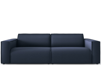 High quality 3 seater outdoor sofa "Maui"/ dark blue