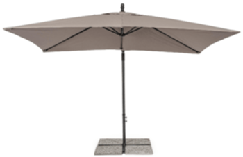 Parapluie "Texas" 200 x 300 cm - Taupe