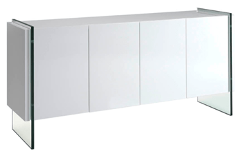 Sideboard „Avantgarde“ 170 x 77 cm - White Glossy
