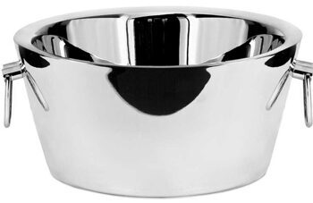 Premium stainless steel champagne cooler "Ontario" Ø 38 cm - double walled