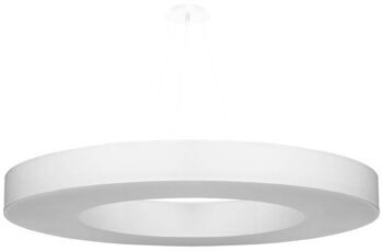 Modern chandelier "Saturno Slim XC" - White