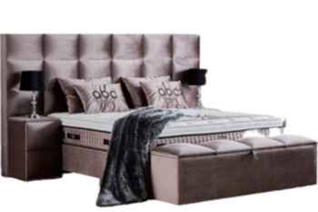 Premium box-spring bed "Cullican" incl. mattress, mattress base: 160 x 200 cm