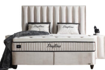 Premium box-spring bed "Daytona" incl. mattress & topper, lying surface: 160 x 200 cm