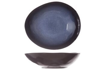 Ovaler Suppenteller „Sapphire“ 19.5 x 16.5 cm
