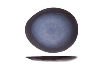 Ovaler Salat- und Dessertteller „Sapphire“ 20.5 x 17.5 cm