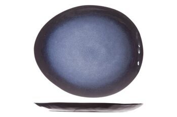 Ovaler Speiseteller „Sapphire“ 28 x 23.3 cm