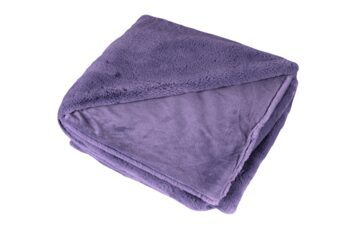 High-quality cuddly blanket "Heaven" 150 x 200 cm, lavender